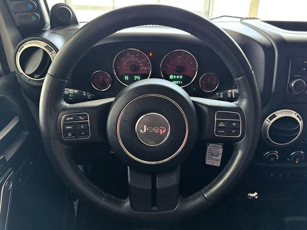 used 2013 Jeep Wrangler Unlimited car, priced at $22,377