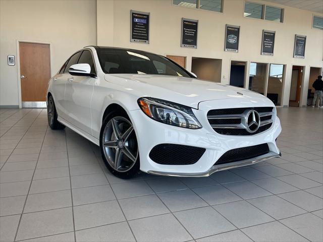 used 2016 Mercedes-Benz C-Class car, priced at $15,999