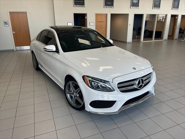 used 2016 Mercedes-Benz C-Class car, priced at $15,999