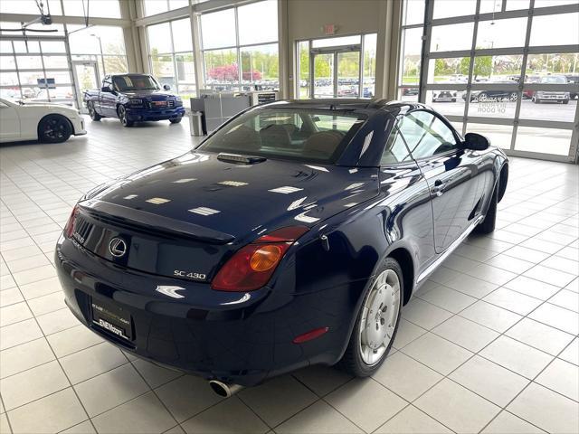 used 2002 Lexus SC 430 car, priced at $14,777