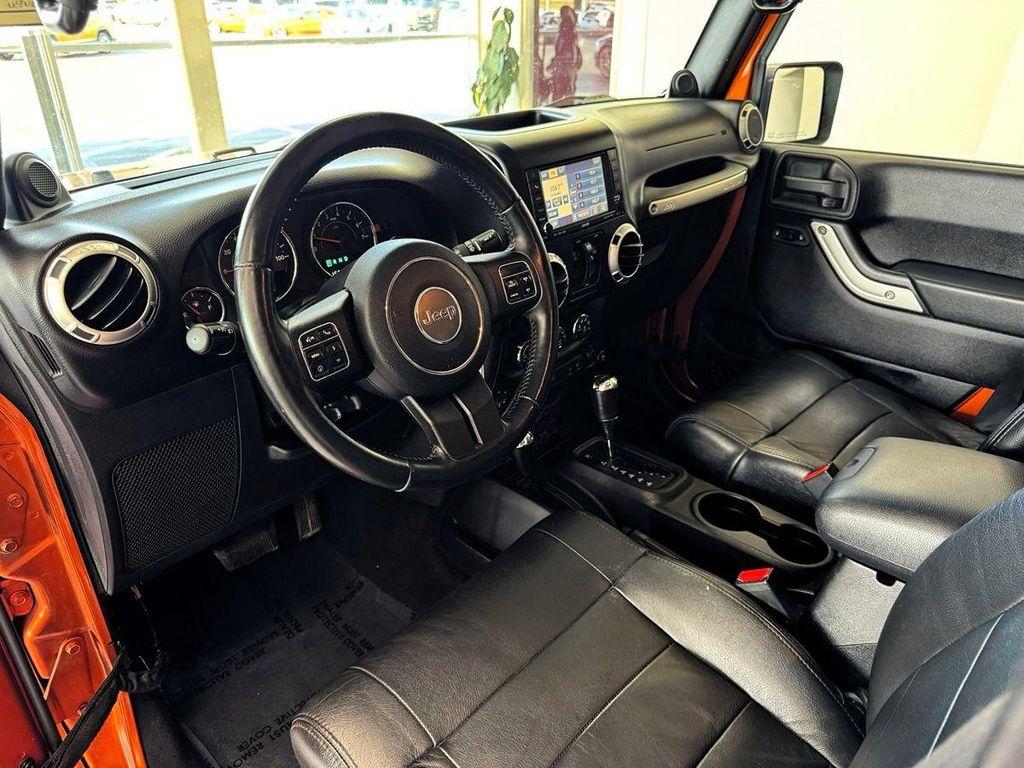 used 2011 Jeep Wrangler Unlimited car, priced at $14,999