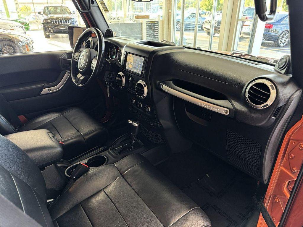 used 2011 Jeep Wrangler Unlimited car, priced at $14,999