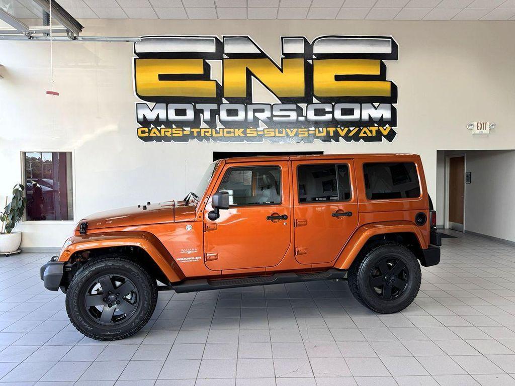 used 2011 Jeep Wrangler Unlimited car, priced at $14,999
