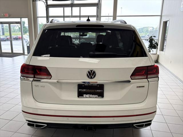 used 2021 Volkswagen Atlas car, priced at $23,999