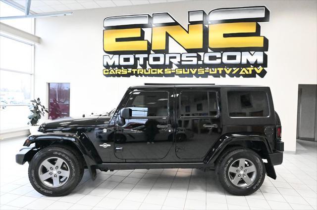 used 2015 Jeep Wrangler Unlimited car, priced at $18,999