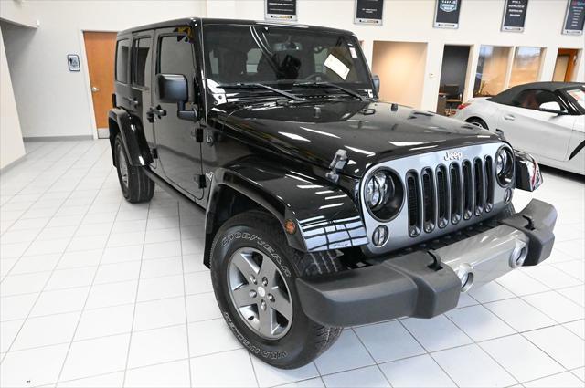 used 2015 Jeep Wrangler Unlimited car, priced at $18,999