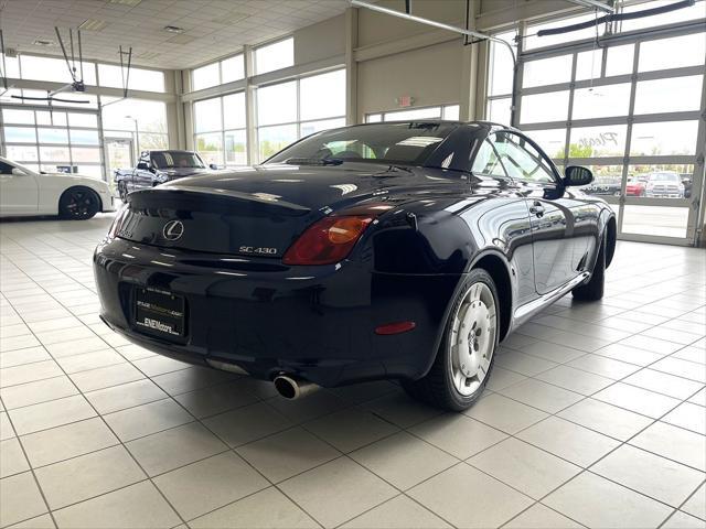 used 2002 Lexus SC 430 car, priced at $16,999