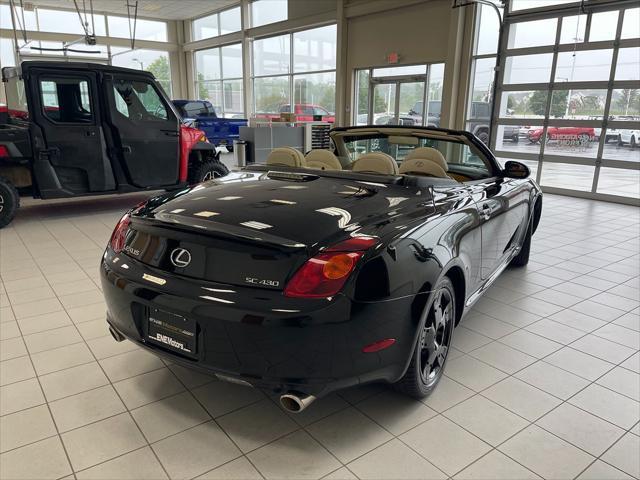 used 2004 Lexus SC 430 car, priced at $15,999