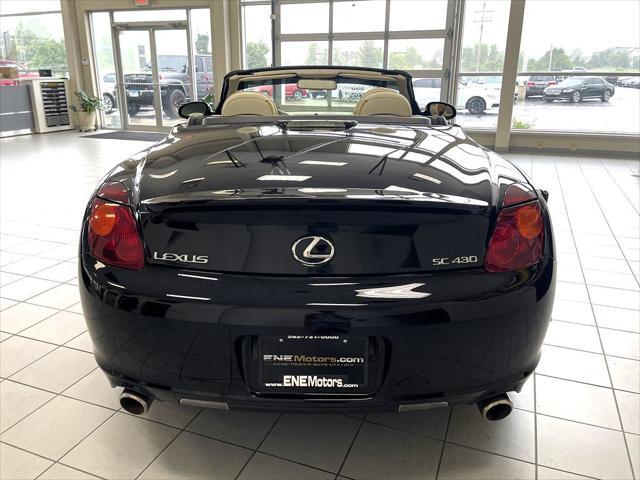 used 2004 Lexus SC 430 car, priced at $15,999