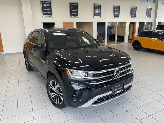 used 2021 Volkswagen Atlas Cross Sport car, priced at $31,999