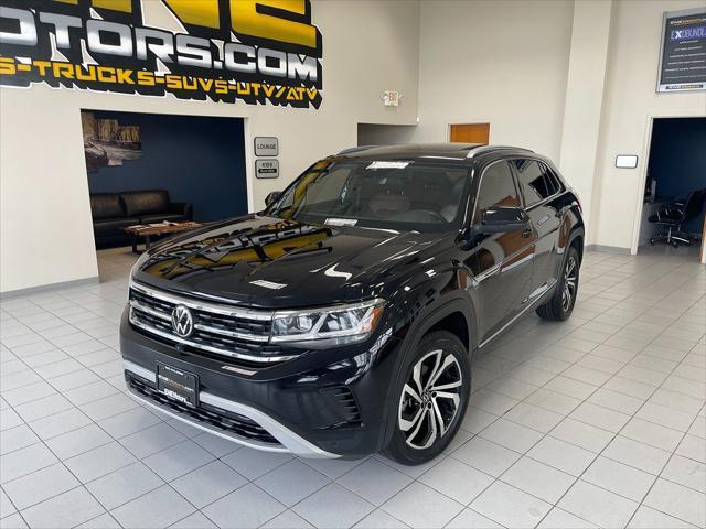 used 2021 Volkswagen Atlas Cross Sport car, priced at $31,999