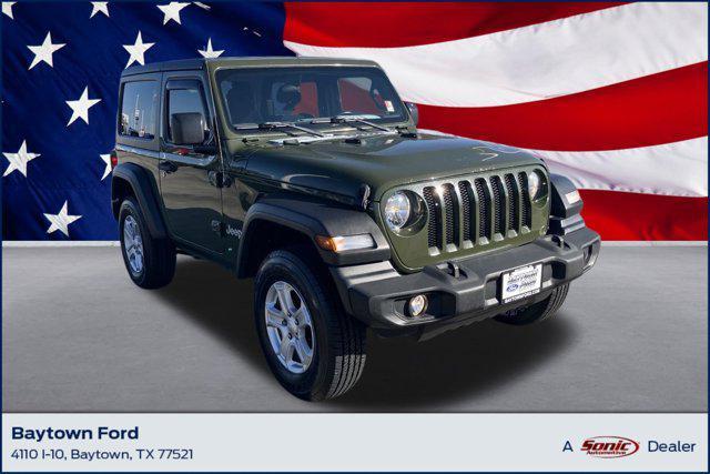 used 2021 Jeep Wrangler car, priced at $25,798