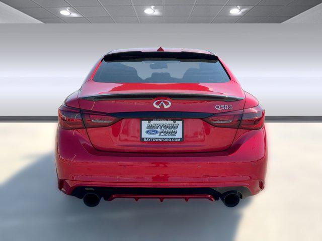 used 2022 INFINITI Q50 car, priced at $32,997