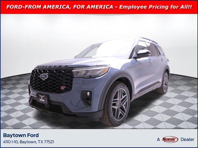 new 2025 Ford Explorer car, priced at $59,341