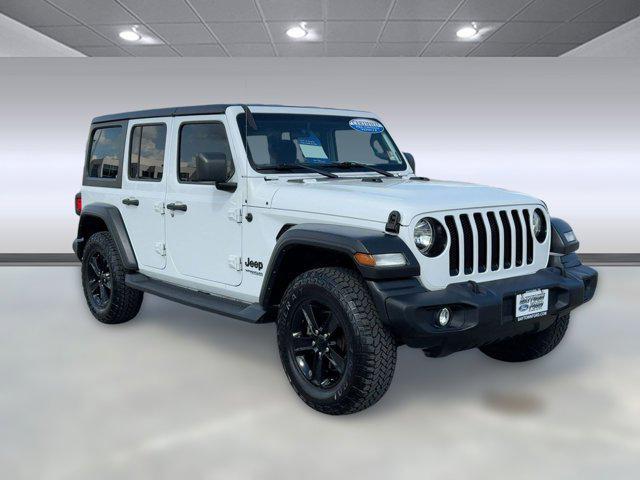 used 2022 Jeep Wrangler Unlimited car, priced at $26,898
