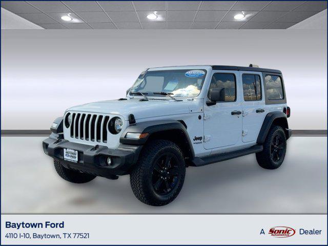 used 2022 Jeep Wrangler Unlimited car, priced at $26,898