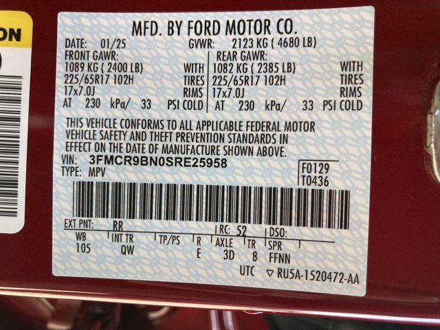 new 2025 Ford Bronco Sport car, priced at $33,341