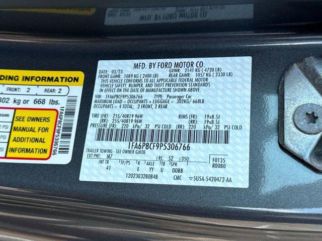 used 2023 Ford Mustang car, priced at $39,898