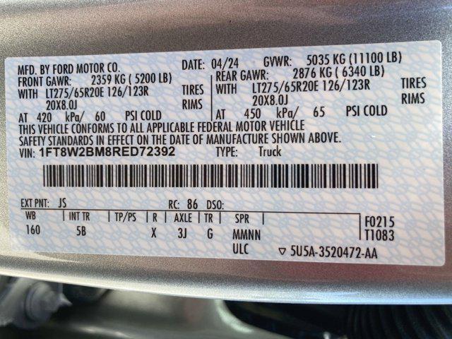 new 2024 Ford F-250 car, priced at $132,904