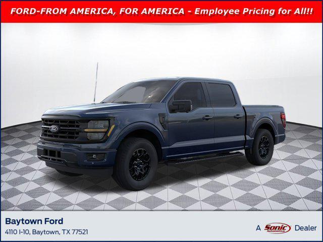 new 2025 Ford F-150 car, priced at $55,391