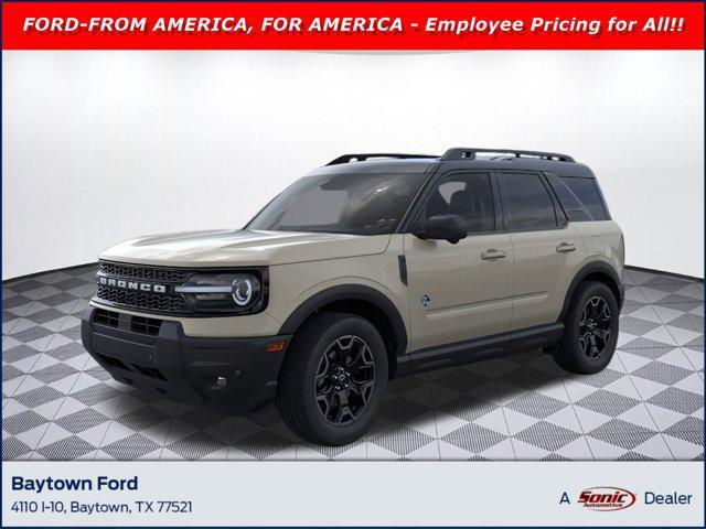 new 2025 Ford Bronco Sport car, priced at $38,441