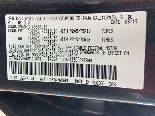 used 2019 Toyota Tacoma car, priced at $30,999