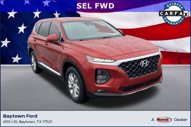 used 2020 Hyundai Santa Fe car, priced at $17,499