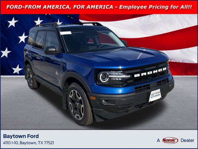 new 2024 Ford Bronco Sport car, priced at $35,934