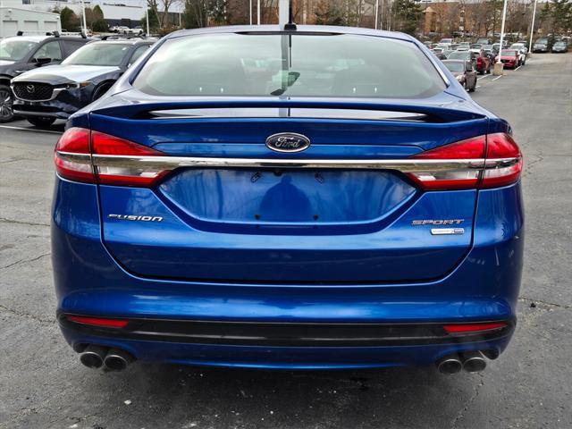 used 2017 Ford Fusion car, priced at $15,444