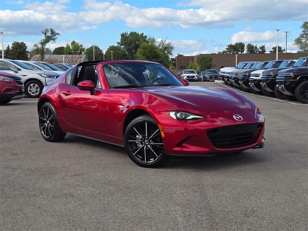 used 2024 Mazda MX-5 Miata RF car, priced at $34,834