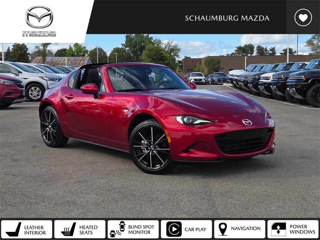 used 2024 Mazda MX-5 Miata RF car, priced at $35,934