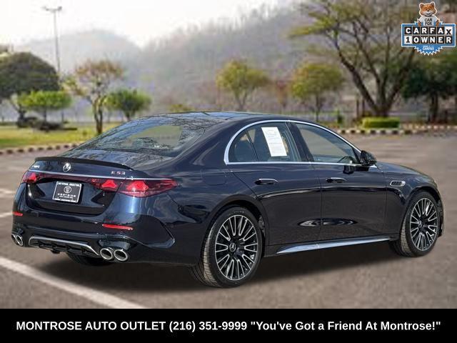 used 2025 Mercedes-Benz AMG E 53 car, priced at $80,750