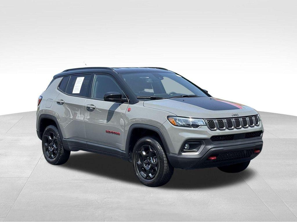 used 2023 Jeep Compass car, priced at $24,394