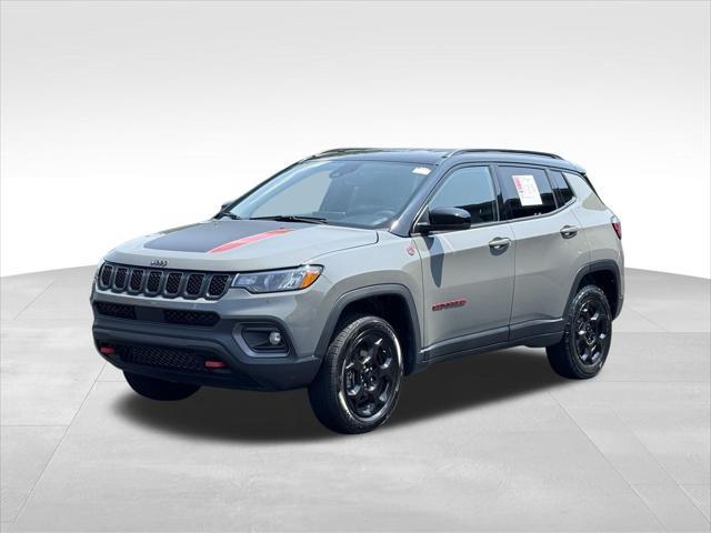 used 2023 Jeep Compass car, priced at $24,999