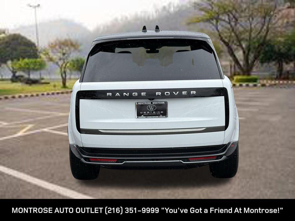 new 2025 Land Rover Range Rover car, priced at $125,580