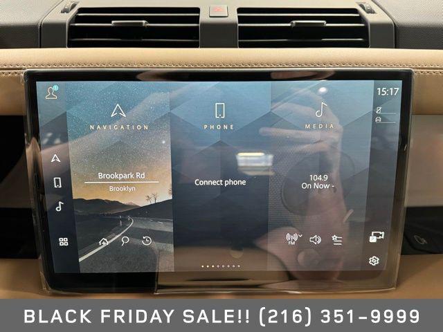 new 2025 Land Rover Defender car, priced at $104,418