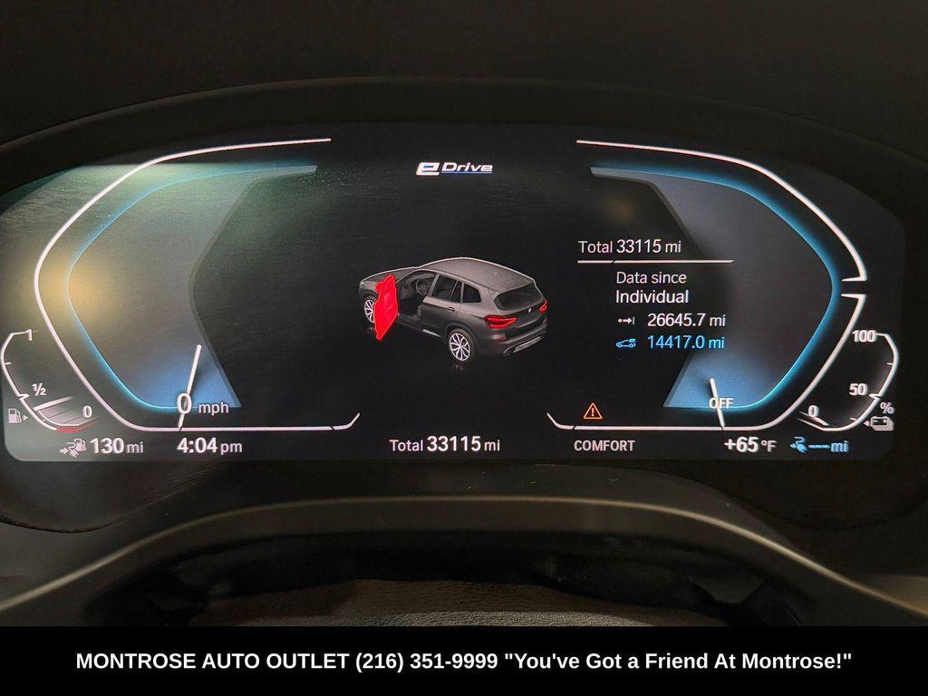 used 2021 BMW X3 PHEV car, priced at $29,606