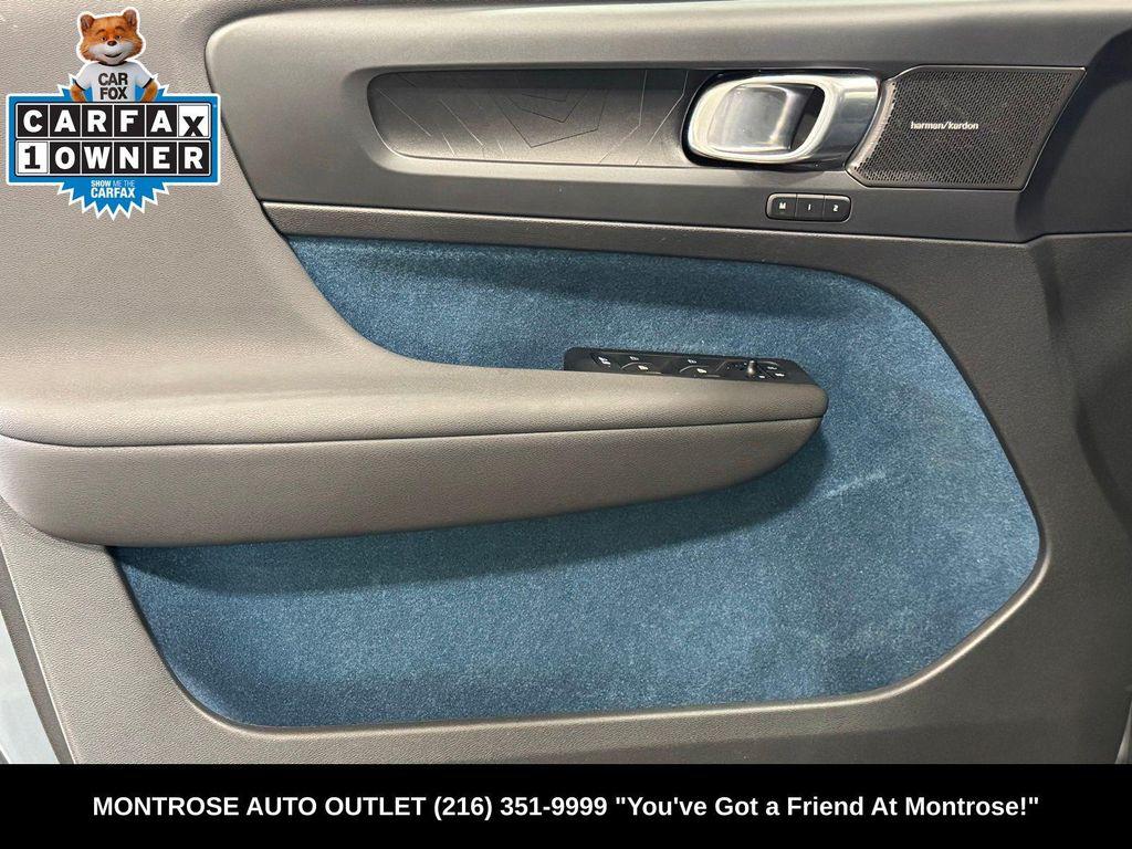 used 2023 Volvo C40 Recharge Pure Electric car, priced at $28,997