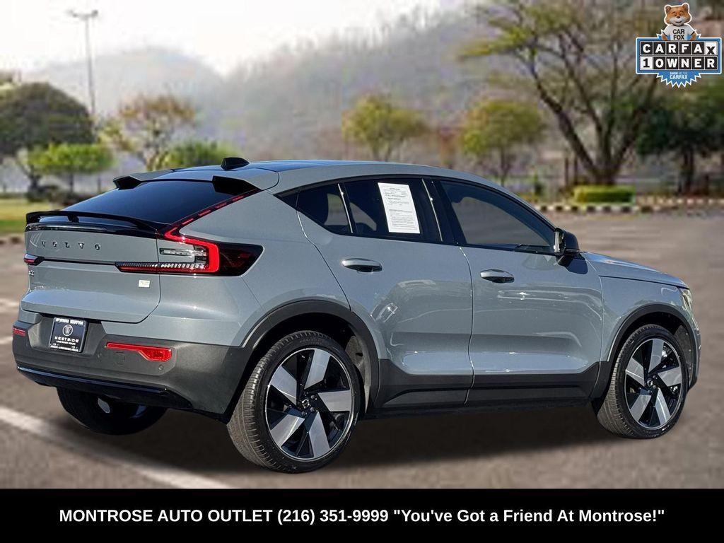 used 2023 Volvo C40 Recharge Pure Electric car, priced at $28,997