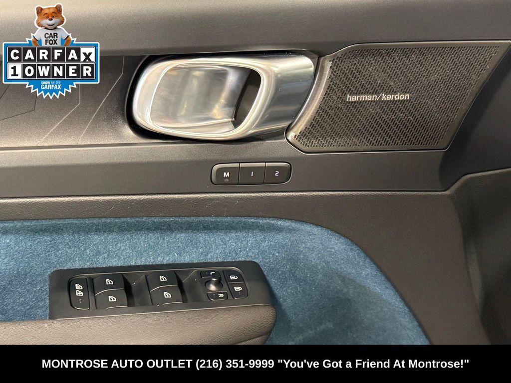 used 2023 Volvo C40 Recharge Pure Electric car, priced at $28,997