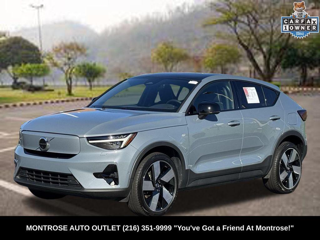 used 2023 Volvo C40 Recharge Pure Electric car, priced at $28,997