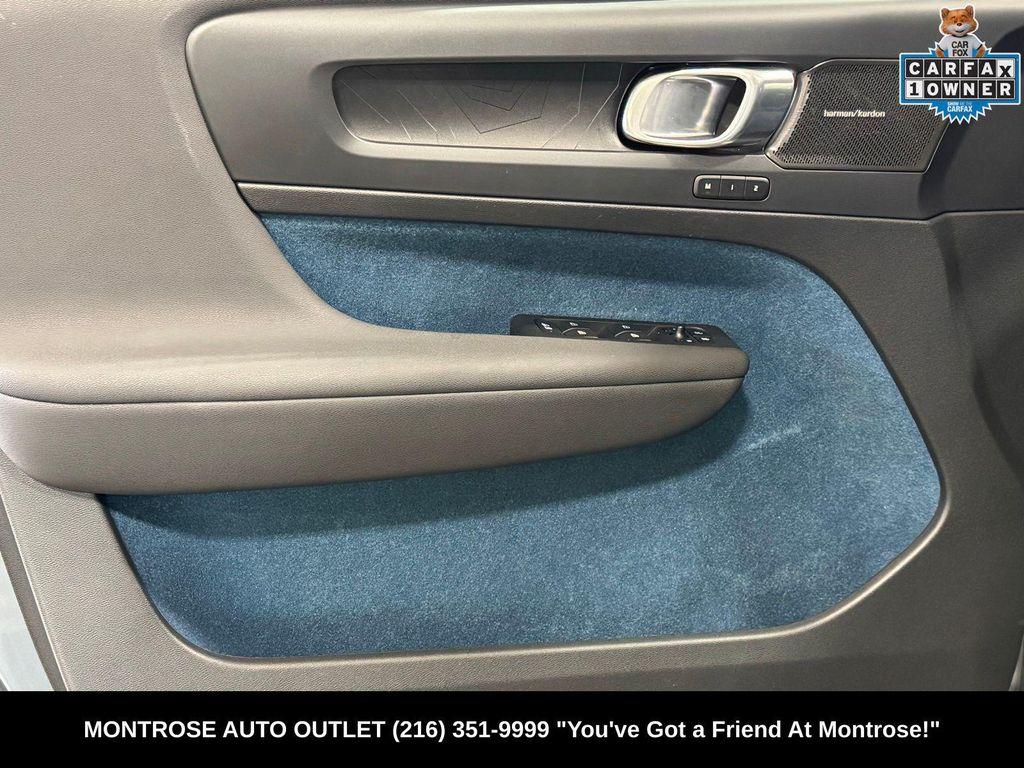 used 2023 Volvo C40 Recharge Pure Electric car, priced at $28,997