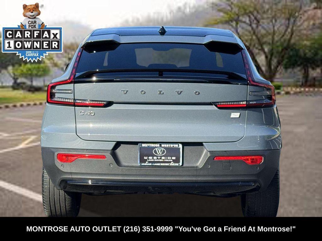 used 2023 Volvo C40 Recharge Pure Electric car, priced at $28,997