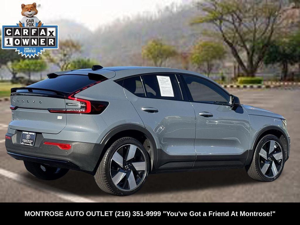 used 2023 Volvo C40 Recharge Pure Electric car, priced at $28,997