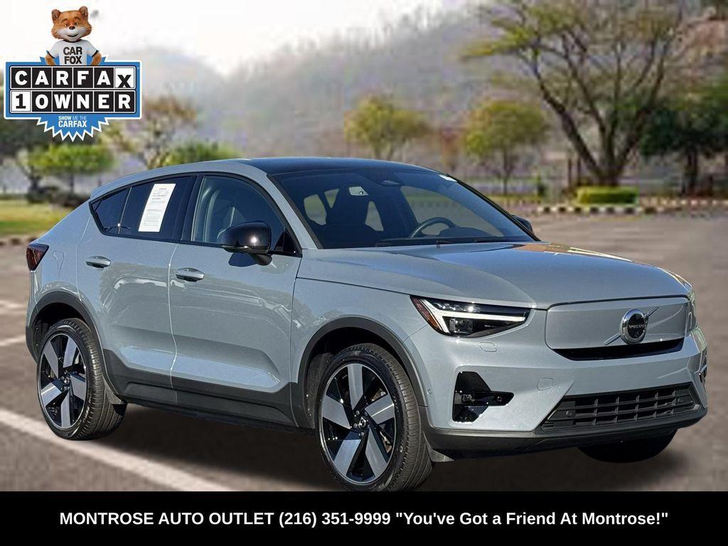 used 2023 Volvo C40 Recharge Pure Electric car, priced at $28,997
