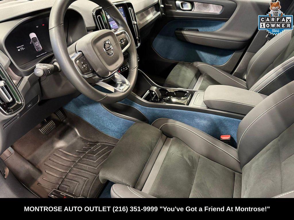 used 2023 Volvo C40 Recharge Pure Electric car, priced at $28,997