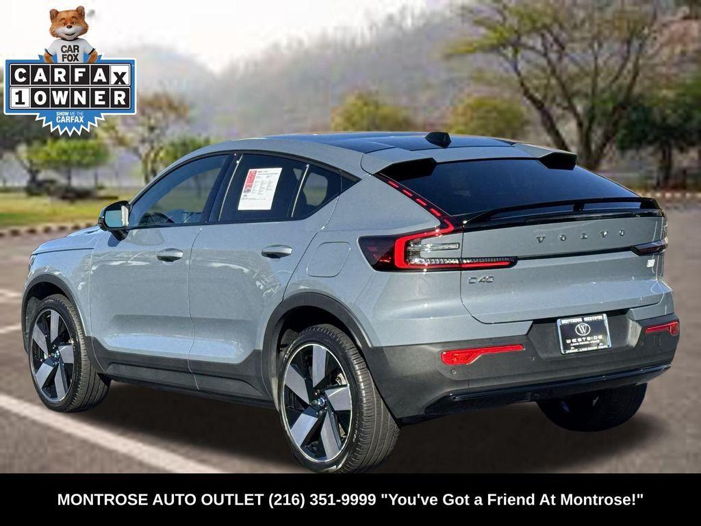 used 2023 Volvo C40 Recharge Pure Electric car, priced at $28,997