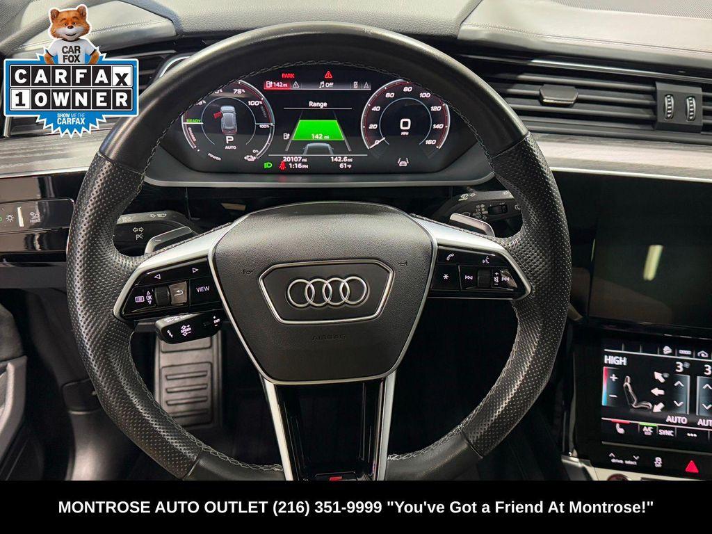 used 2022 Audi e-tron S car, priced at $33,997