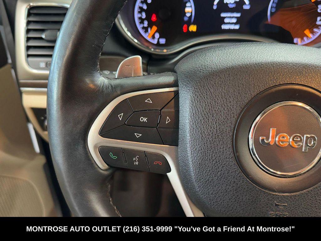 used 2017 Jeep Grand Cherokee car, priced at $13,393