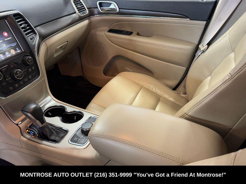 used 2017 Jeep Grand Cherokee car, priced at $13,393